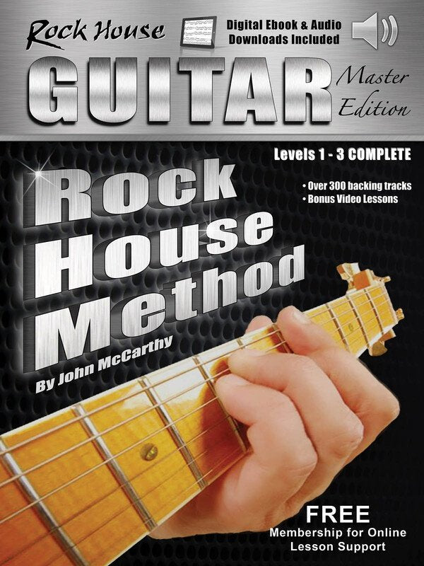 Rock House Guitar Method Master Edition — Book/Online Audio (Rock House)