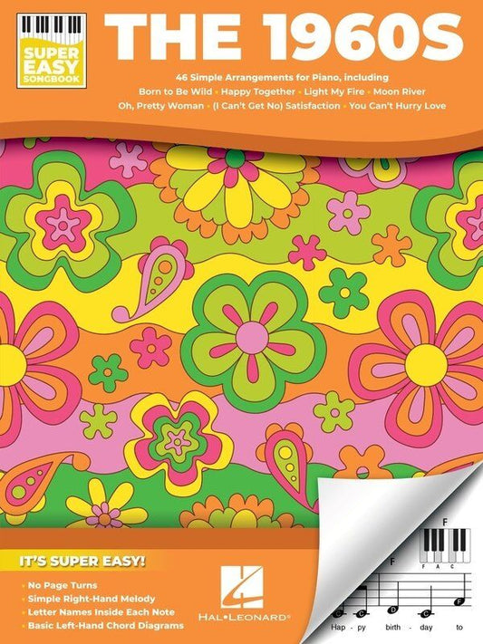 1960s Super Easy Songbook for Piano & Keyboard