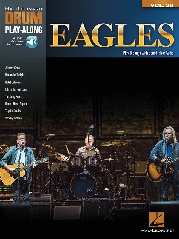 Eagles — Drum Play-Along Vol. 38, Book/Online Audio (Hal Leonard)
