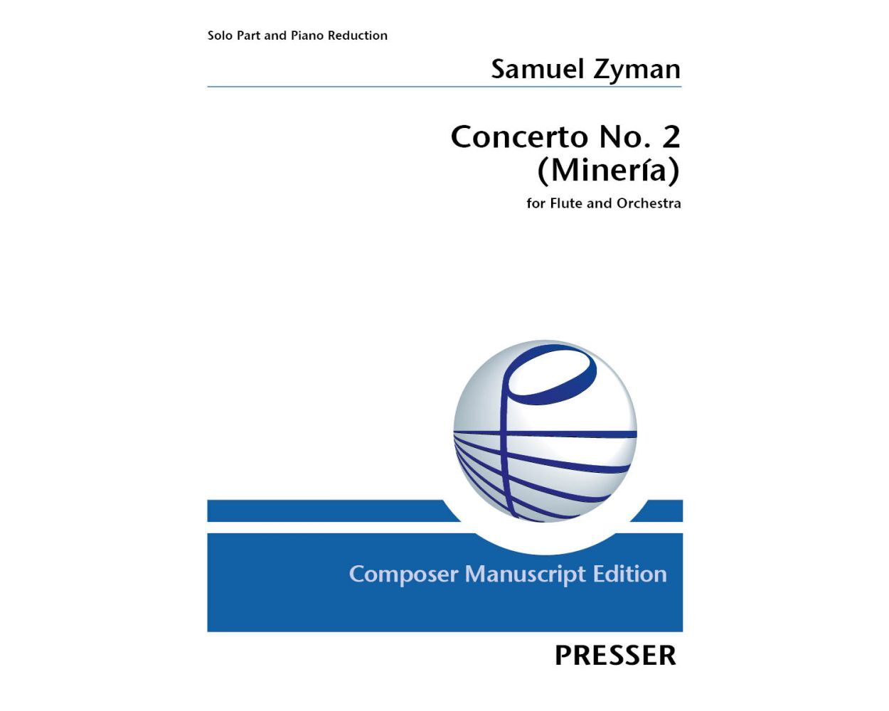 Concerto No 2 for Flute and Piano by Samuel Zyman