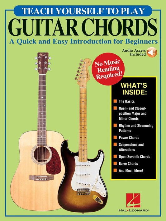 Teach Yourself to Play Guitar Chords — Book/Online Audio (Hal Leonard)