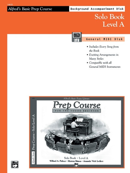 Alfred's Basic Piano Library (ABPL) Prep Course Solo Level A General Midi
