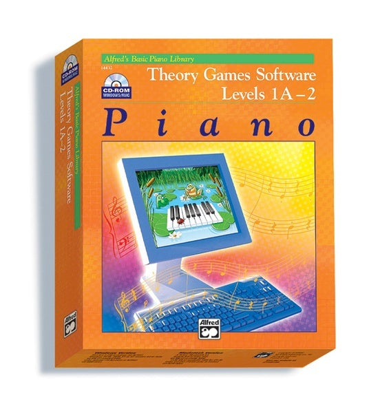 Alfred's Basic Piano Library (ABPL) Theory Games Levels 1A-2 CD Rom