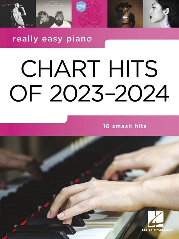 Really Easy Piano Chart Hits 2023-2024