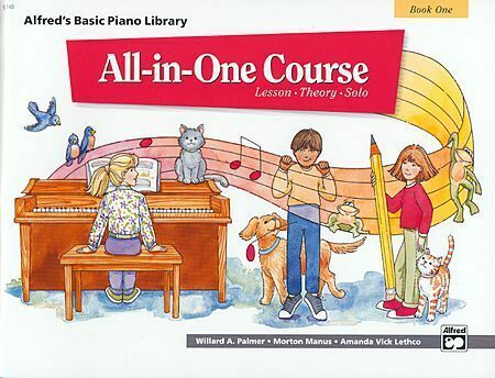 ABPL All-in-one Course Piano Book 1 Tuition Alfred's Basic Piano
