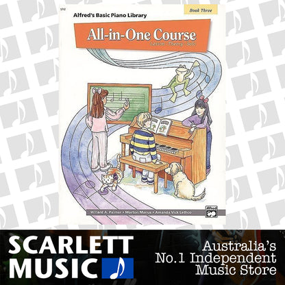 ABPL All-in-one Course Piano Book 3 Tuition Alfred's Basic Lesson — view 2