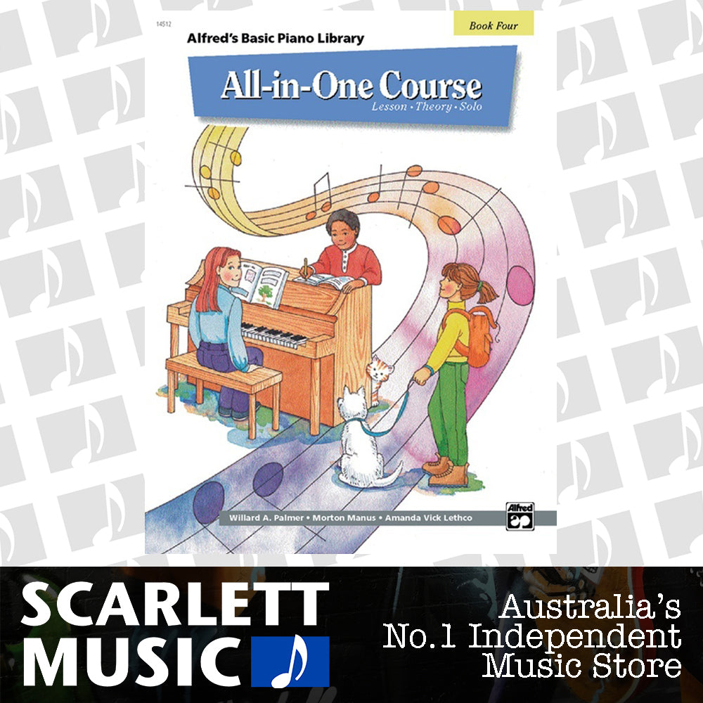 Alfred's Basic Piano Library (ABPL) All-In-One Course Book 4 USA Edition — view 2