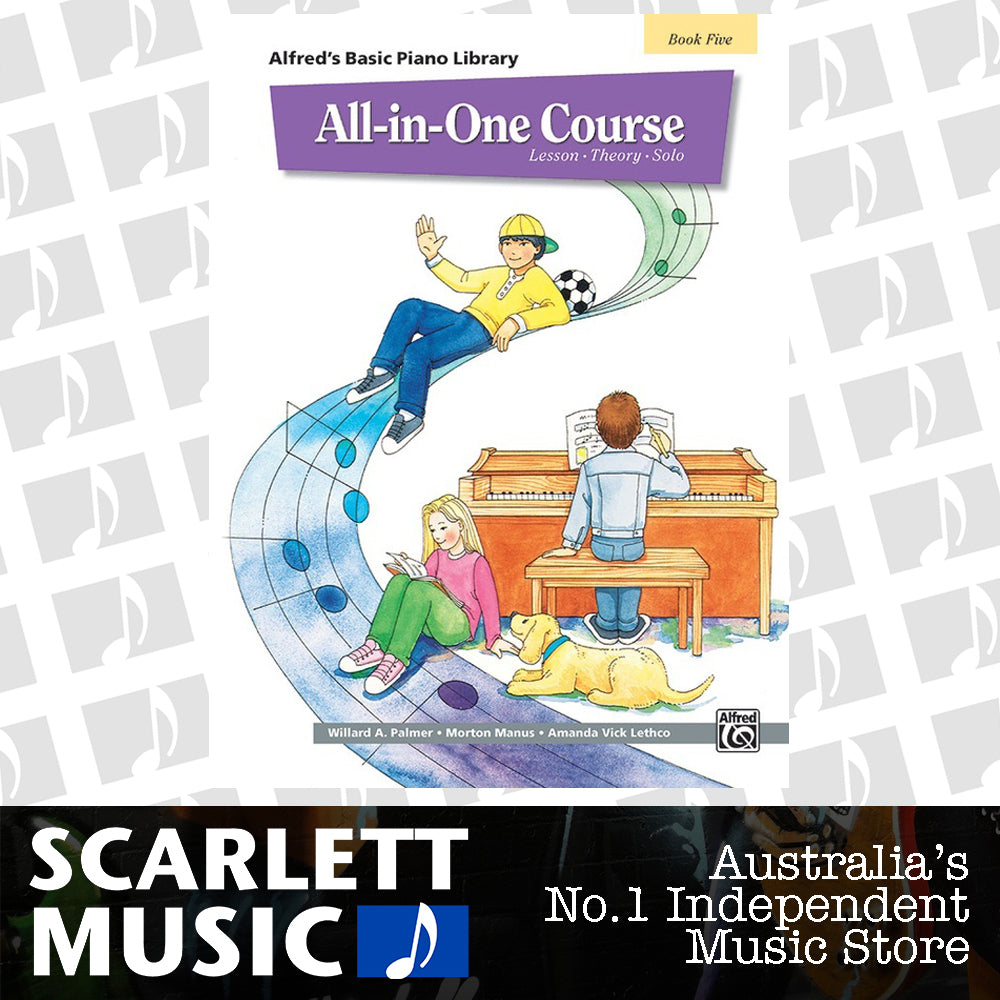 Alfred's Basic Piano Library (ABPL) All-In-One Course Book 5 USA Edition — view 2