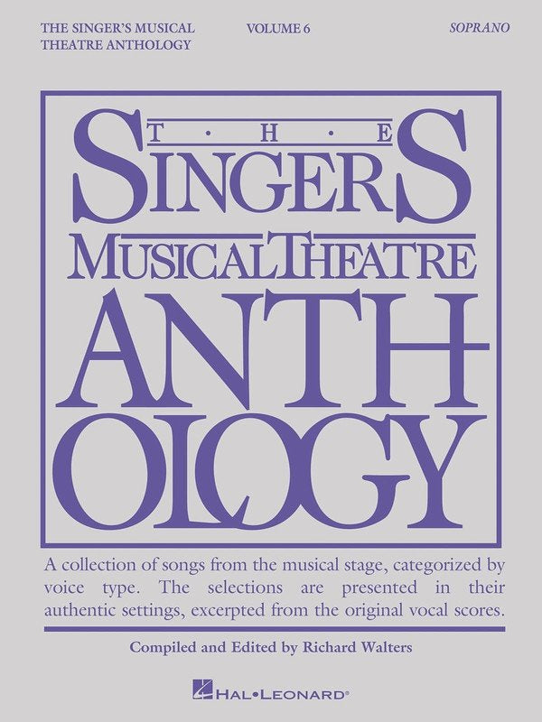 Singers Musical Theatre Anth V6 Soprano (Hal Leonard)