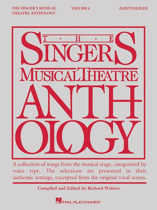 Singers Musical Theatre Anth V6 Baritone (Hal Leonard)