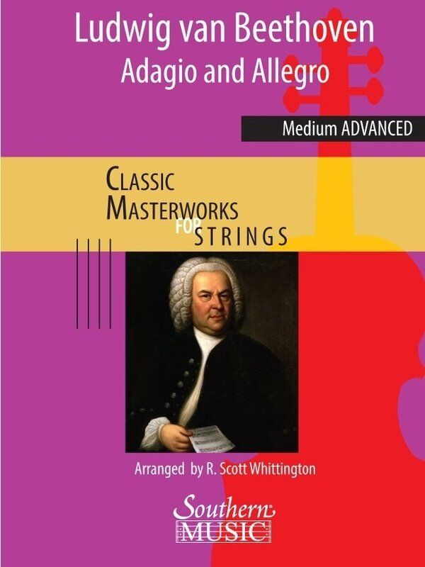 Adagio and Allegro for String Orchestra, Level 3.5, Transposed to D Major, Edited Version