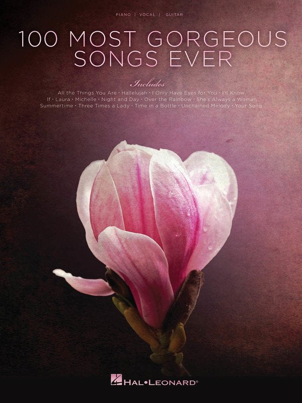 100 Most Gorgeous Songs Ever — Piano, Vocal & Guitar (Hal Leonard)