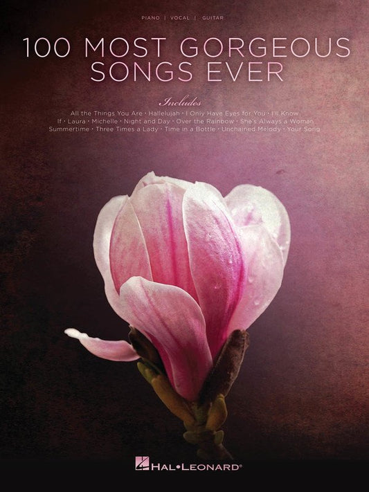 100 Most Gorgeous Songs Ever — Piano, Vocal & Guitar (Hal Leonard)
