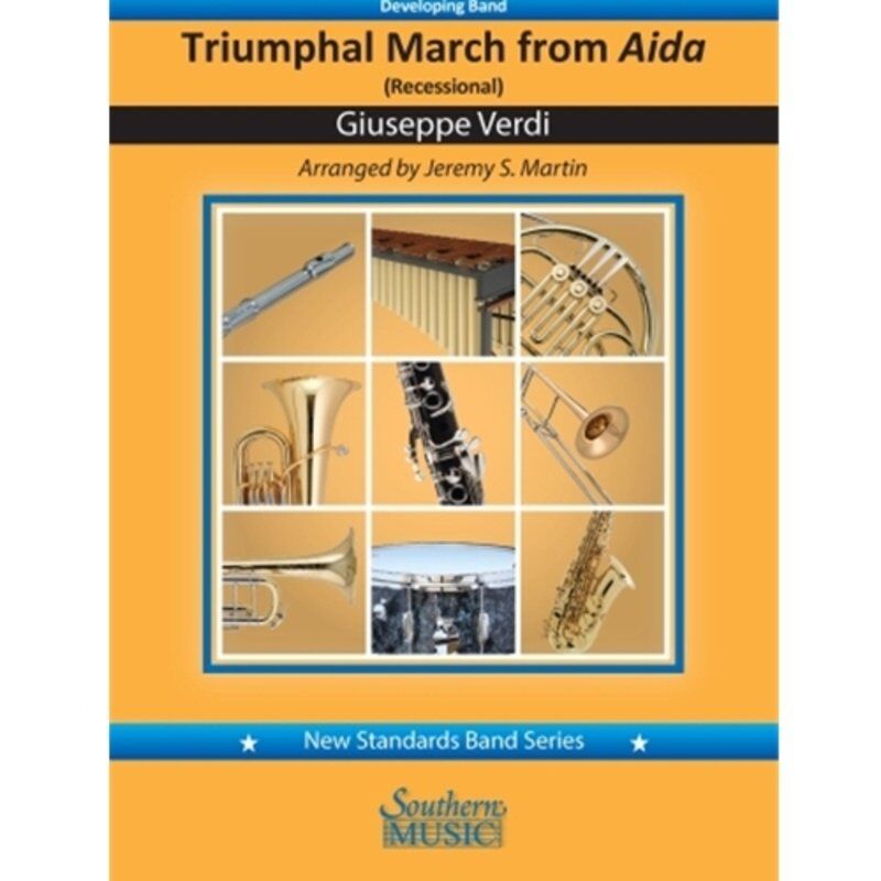 Triumphal March from Aida for Concert Band CB2.5 SC/PTS