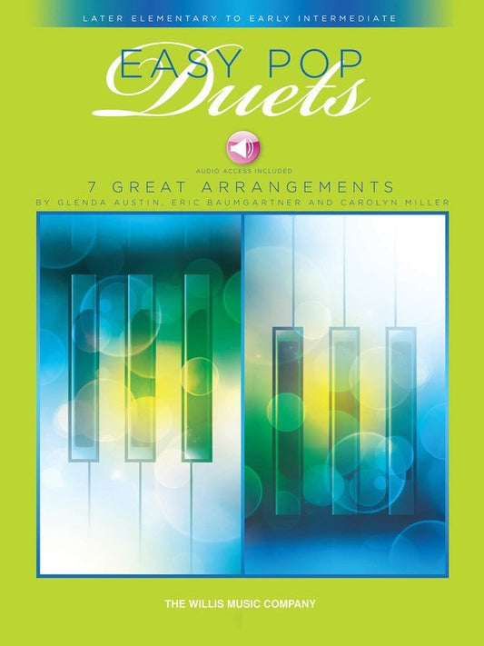 Easy Pop Duets — Book/Online Audio, Piano Duet (Willis Music)