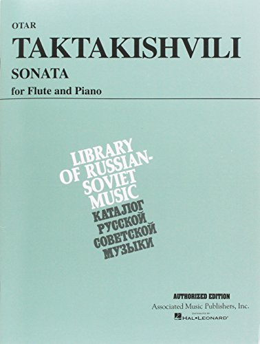 Sonata for Flute and Piano by Ed Moyse - TAKTAKISHUILI - 48 Pages