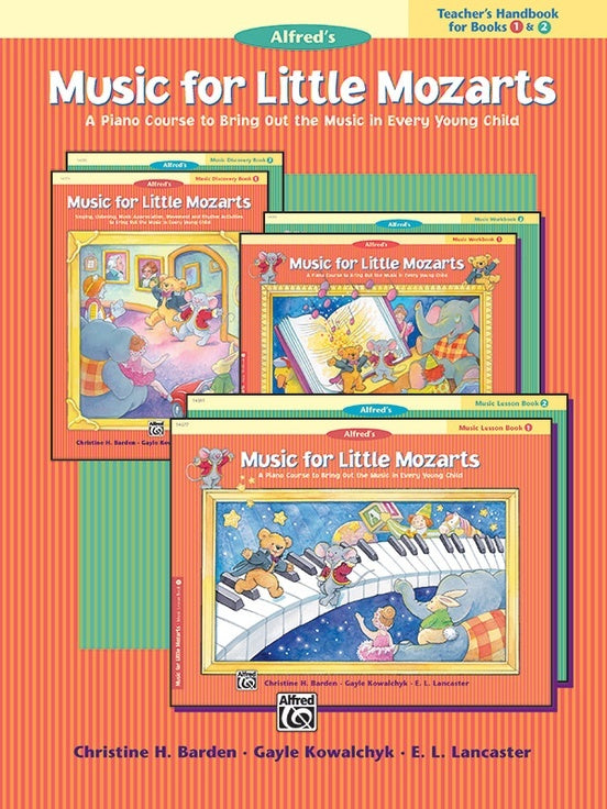 Music For Little Mozarts Teachers Books 1 & 2