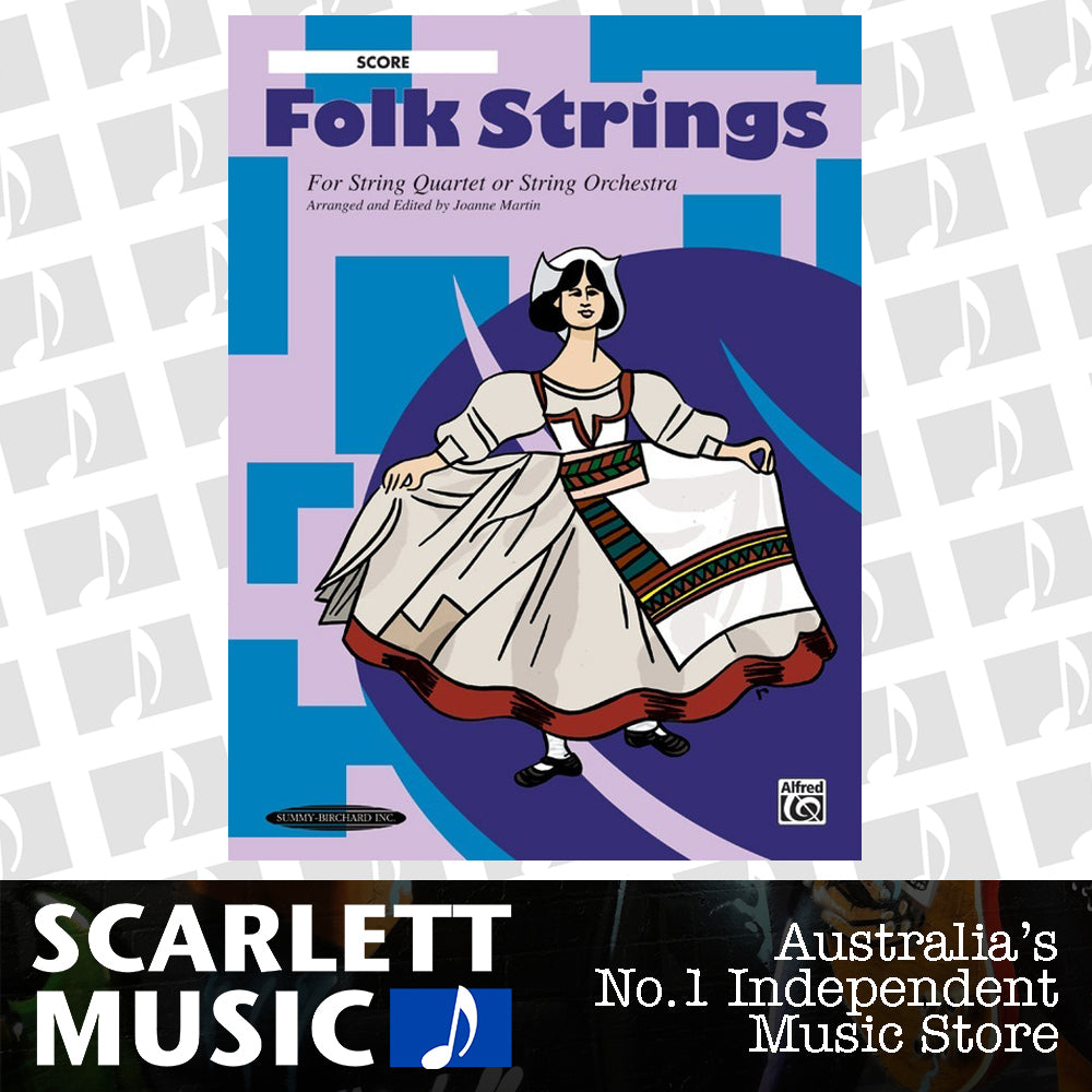 Folk Strings For String Quartet Score — view 2