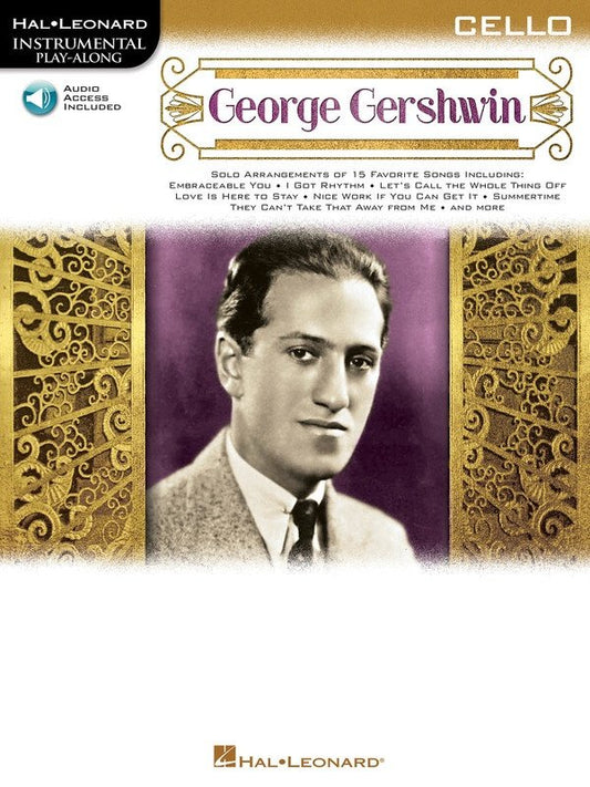 George Gershwin for Cello — Instrumental Play-Along, Book/Online Audio (Hal Leonard)