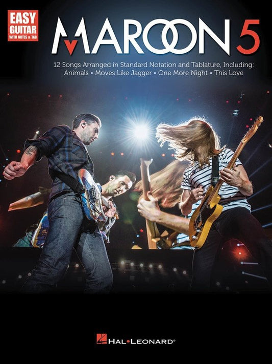 Maroon 5 — Easy Guitar with Notes & TAB (Hal Leonard)