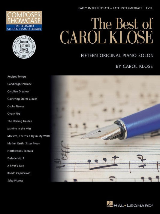 Best of Carol Klose — HLSPL Composer Showcase, Piano (Hal Leonard)