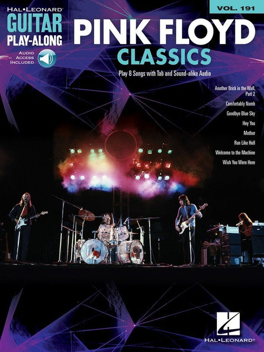 Pink Floyd Classics — Guitar Play-Along Vol. 191, Book/Online Audio (Hal Leonard)