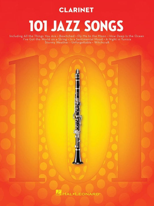 101 Jazz Songs for Clarinet (Hal Leonard 101 Instrumental Folios)