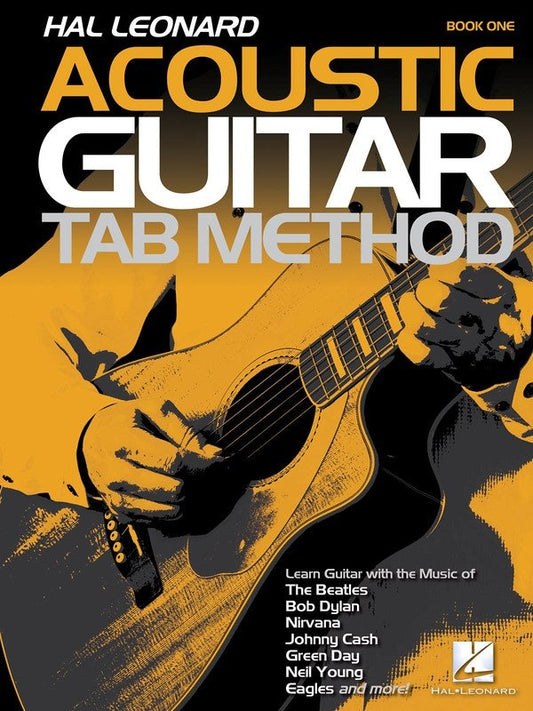 Hal Leonard Acoustic Guitar TAB Method — Book 1, Book Only (Hal Leonard Guitar Method)