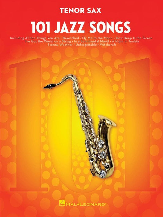 101 Jazz Songs for Tenor Sax (Hal Leonard 101 Instrumental Folios)
