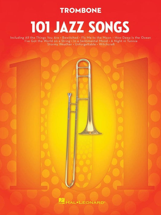 101 Jazz Songs for Trombone (Hal Leonard 101 Instrumental Folios)
