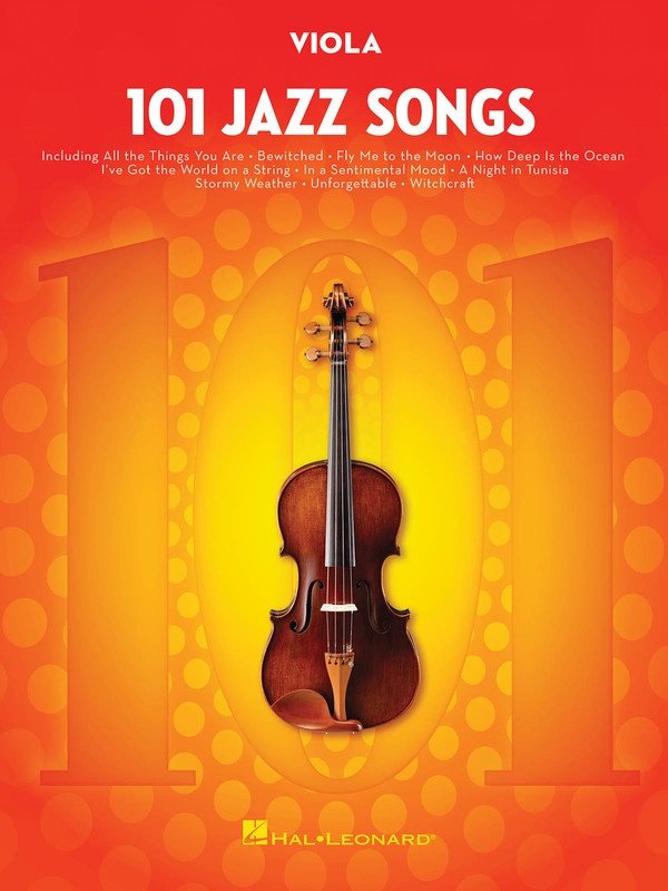 101 Jazz Songs for Viola (Hal Leonard 101 Instrumental Folios)