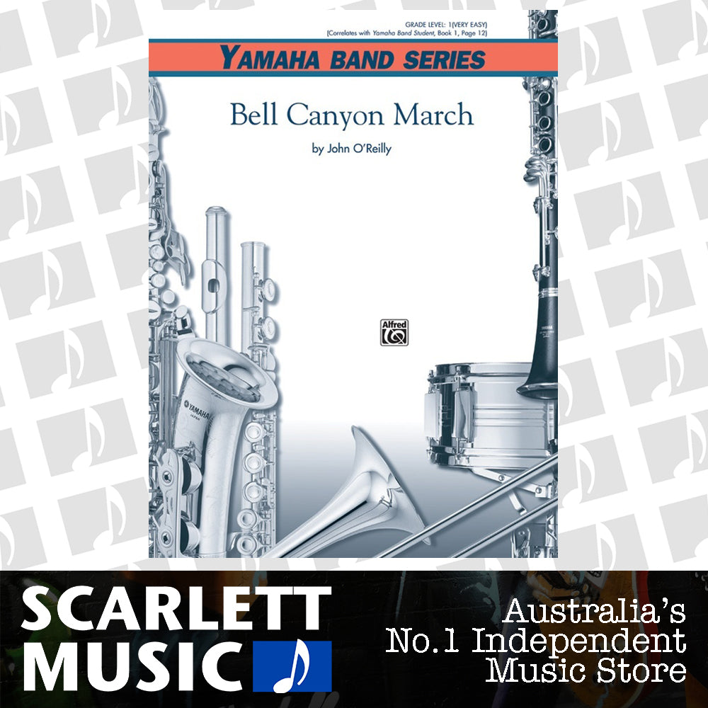 Bell Canyon March Concert Band Sheet Music Grade 1 — view 2