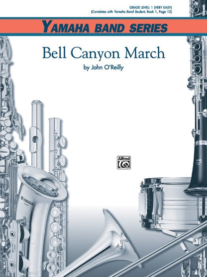 Bell Canyon March CB Gr 1 Conductor Score - Concert Band Sheet Music