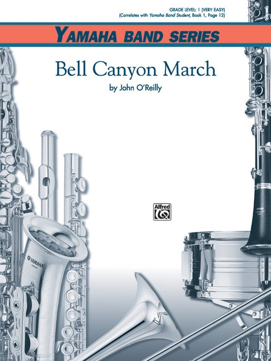 Bell Canyon March CB Gr 1 Conductor Score - Concert Band Sheet Music