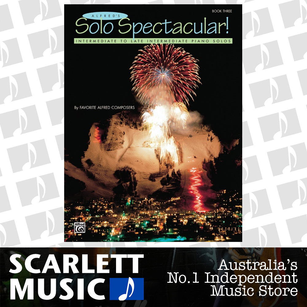 Alfred's Solo Spectacular! Book 3 Piano Sheet Music — view 2