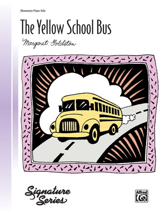 Yellow School Bus Piano Sheet Music