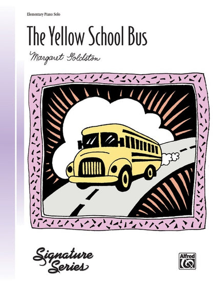 Yellow School Bus Piano Sheet Music
