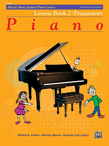 Alfred's Basic Graded Piano Course Lesson Book 2 by Palmer, Willard, Morton, and Lethco - 20182UK