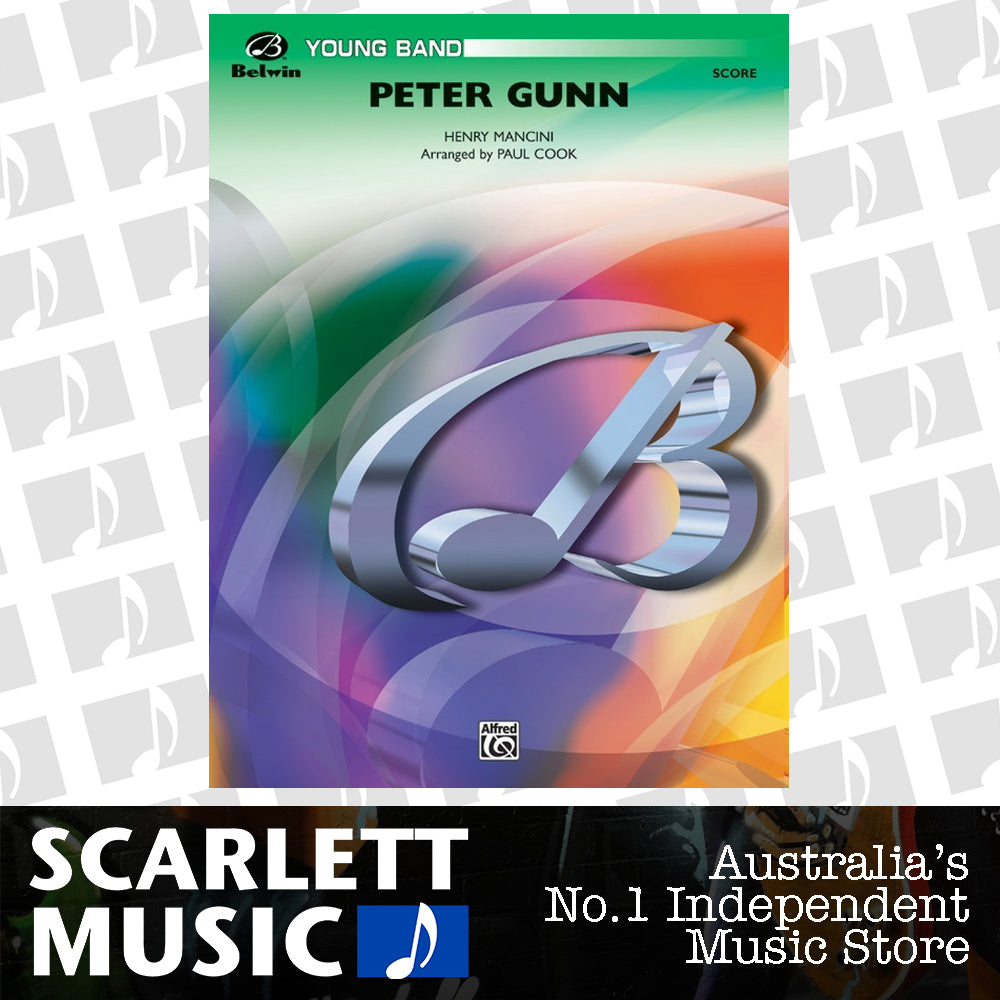 Peter Gunn Concert Band Gr 2 Conductor Score — view 2