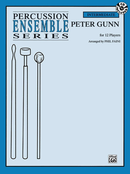 Peter Gunn Arr Faini Percussion Ensemble W/CD