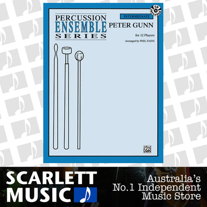 Peter Gunn Arr Faini Percussion Ensemble W/CD — view 2