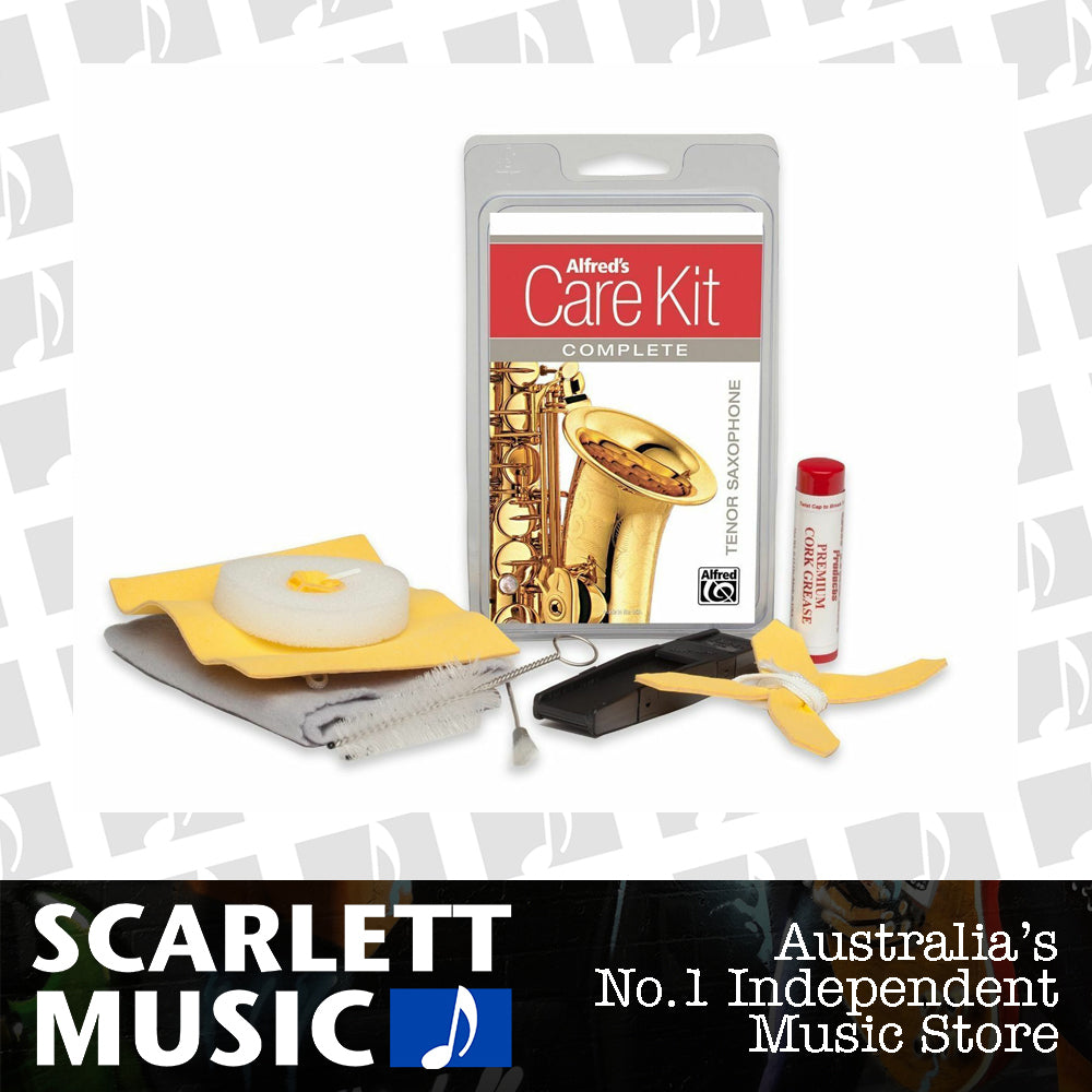 Alfred's Care Kit Complete For Tenor Saxophone  Inc. Swabs, Brush & Grease — view 2
