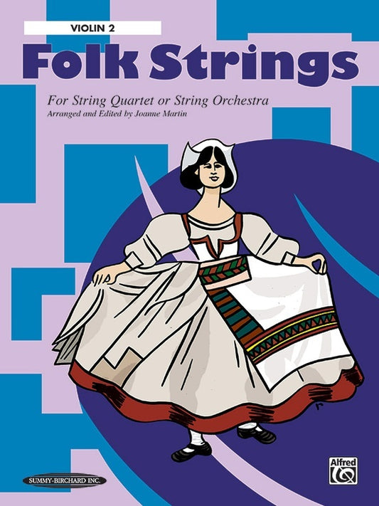 Folk Strings For String Quartet Violin 2