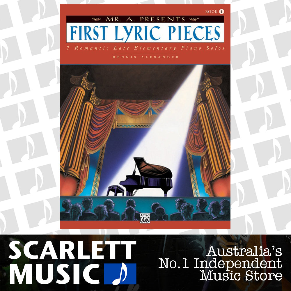 Mr "A" Presents First Lyric Pieces Book 1 Piano — view 2