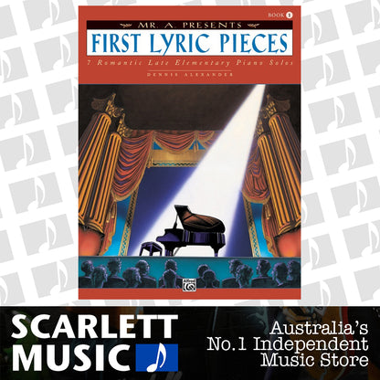 Mr "A" Presents First Lyric Pieces Book 1 Piano — view 2