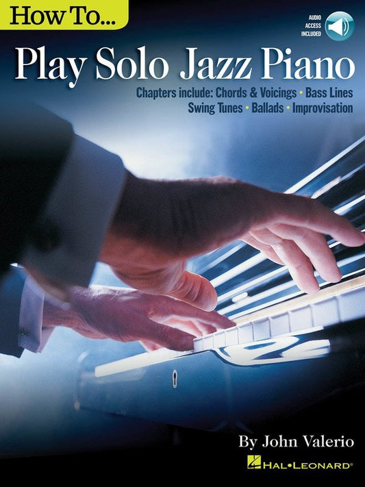 How To Play Solo Jazz Piano Bk/Ola (Hal Leonard)