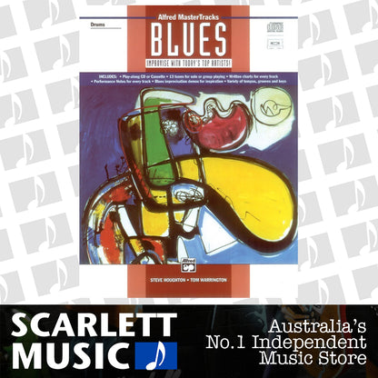 Mastertracks Blues Drums Book/CD — view 2