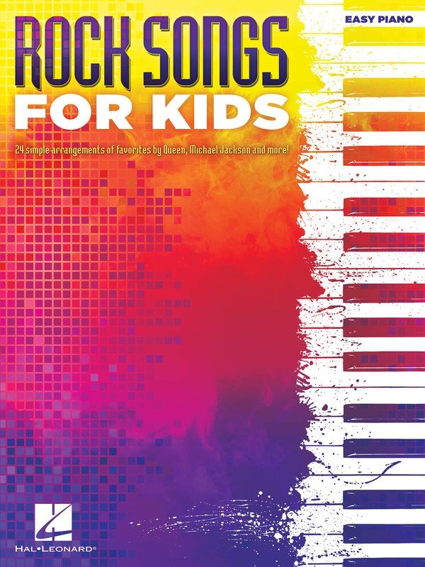 Rock Songs For Kids Easy Piano (Hal Leonard)