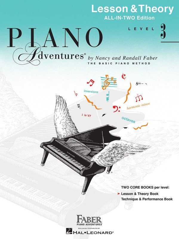 Piano Adventures All in Two 3 — Lesson & Theory (Faber Piano Adventures)