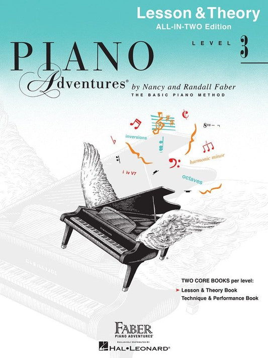 Piano Adventures All in Two 3 — Lesson & Theory (Faber Piano Adventures)